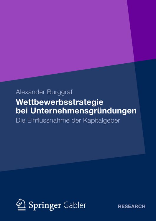 Produktbild: Wettbewerbsstrategie bei Unternehmensgr&uuml;ndungen