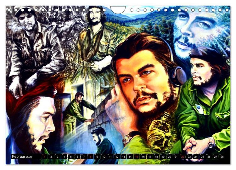 Produktbild: CHE - Ernesto Che Guevara in Kuba (Wandkalender 2026 DIN A4 quer), CALVENDO Monatskalender