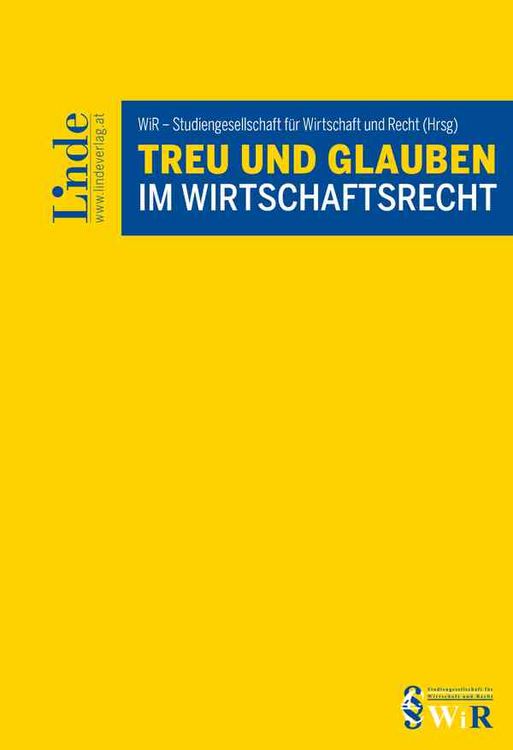 Produktbild: Treu und Glauben im Wirtschaftsrecht