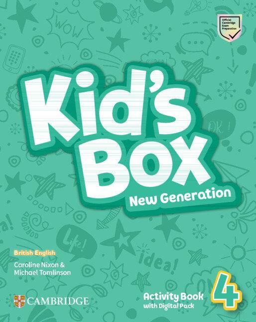 Produktbild: Kid's Box New Generation Level 4 Activity Book with Digital Pack British English