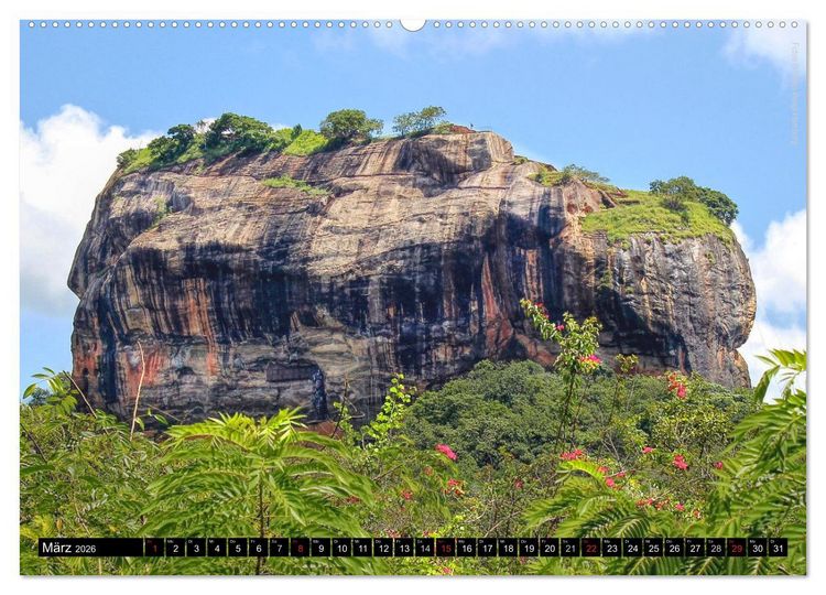 Produktbild: Sri Lanka 2026 Kulturh&ouml;hepunkte (hochwertiger Premium Wandkalender 2026 DIN A2 quer), Kunstdruck in Hochglanz