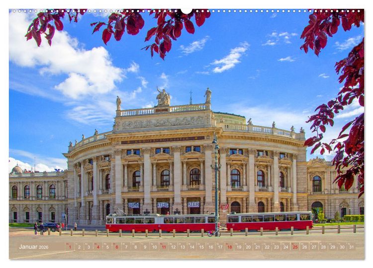 Produktbild: Herzlich willkommen in Wien (Wandkalender 2026 DIN A2 quer), CALVENDO Monatskalender
