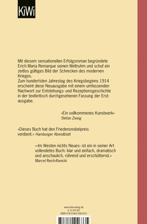 Produktbild: Im Westen nichts Neues