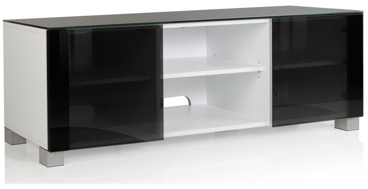 Produktbild: Holz TV Lowboard Fernsehschrank Rollen Luxala