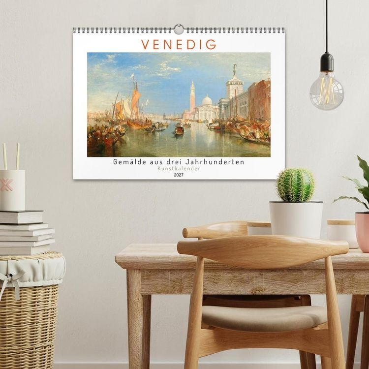 Produktbild: Venedig - Gem&auml;lde aus drei Jahrhunderten. Kunstkalender (Wandkalender 2027 DIN A3 quer), CALVENDO Monatskalender