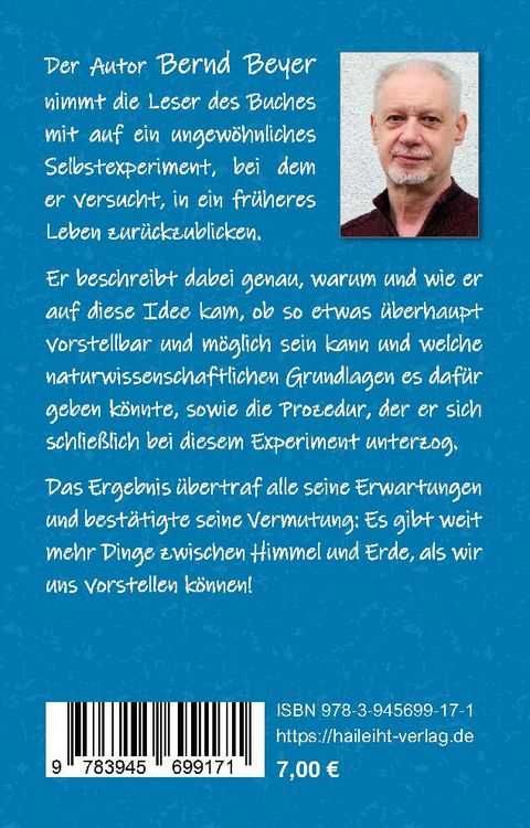 Produktbild: Selbstexperiment: R&uuml;ckf&uuml;hrung