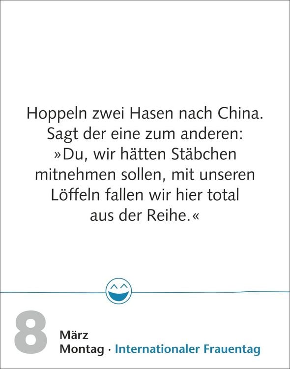 Produktbild: Beste Witze Tagesabrei&szlig;kalender 2027