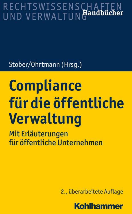 Produktbild: Compliance f&uuml;r die &ouml;ffentliche Verwaltung