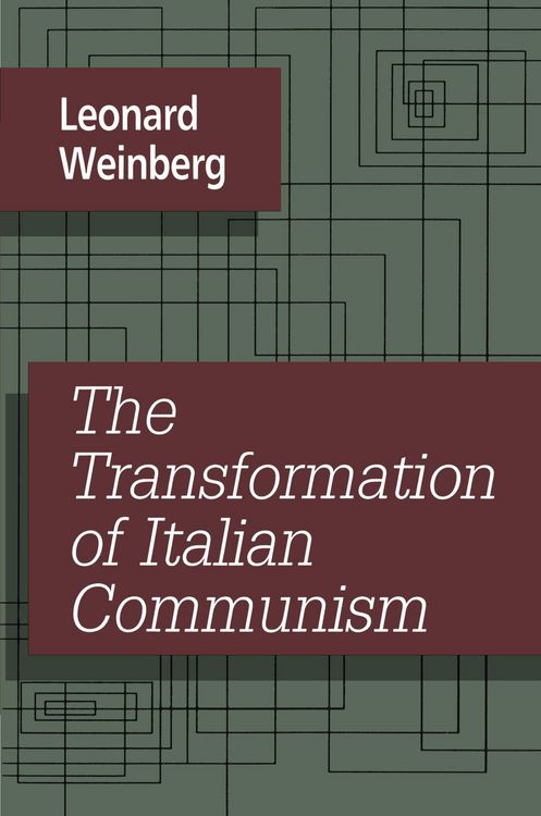 Produktbild: The Transformation of Italian Communism
