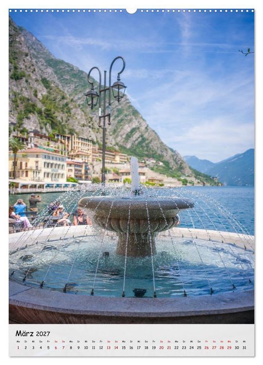 Produktbild: Limone sul Garda - Perle am Westufer des Gardasees (Wandkalender 2027 DIN A2 hoch), CALVENDO Monatskalender