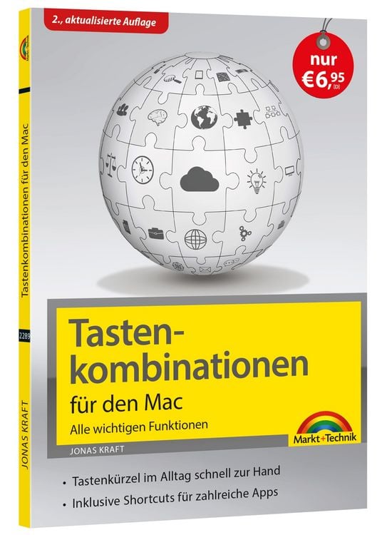 Produktbild: Tastenkombinationen für den Mac - macOS Ventura- Alle wichtigen Tastenkürzel Funktionen - für alle macOS Versionen geeignet
