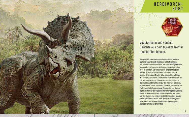 Produktbild: Jurassic World: Das offizielle Kochbuch