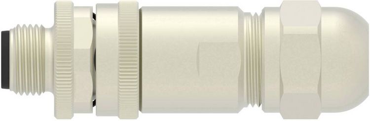 Produktbild: TE Connectivity T4111512051-000 Sensor-/Aktor-Steckverbinder, unkonfektioniert M12 Stecker, gerade Polzahl Sensoren: 5 1 St.