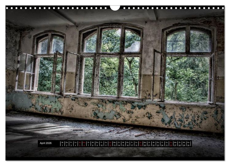 Produktbild: Lost Places, Vergessene Orte / AT-Version (Wandkalender 2026 DIN A3 quer), CALVENDO Monatskalender