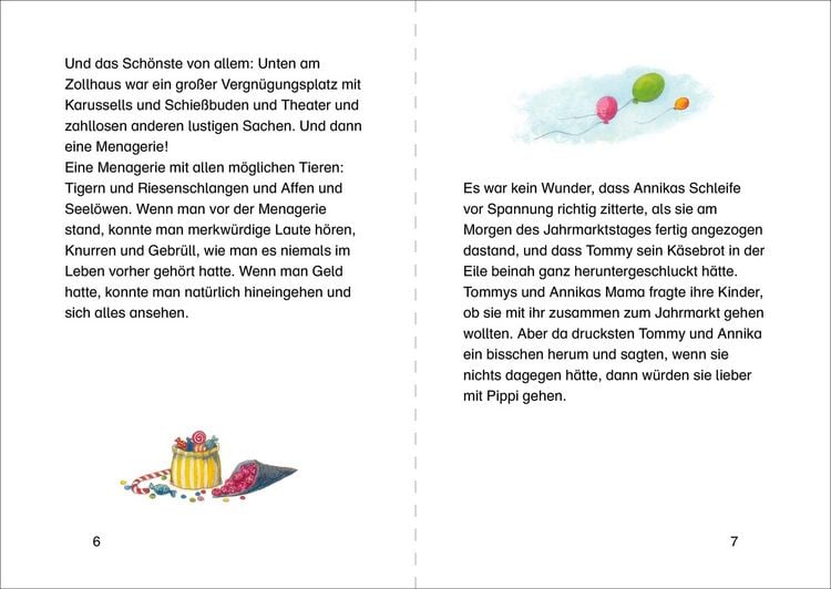 Produktbild: Pippi geht auf den Jahrmarkt
