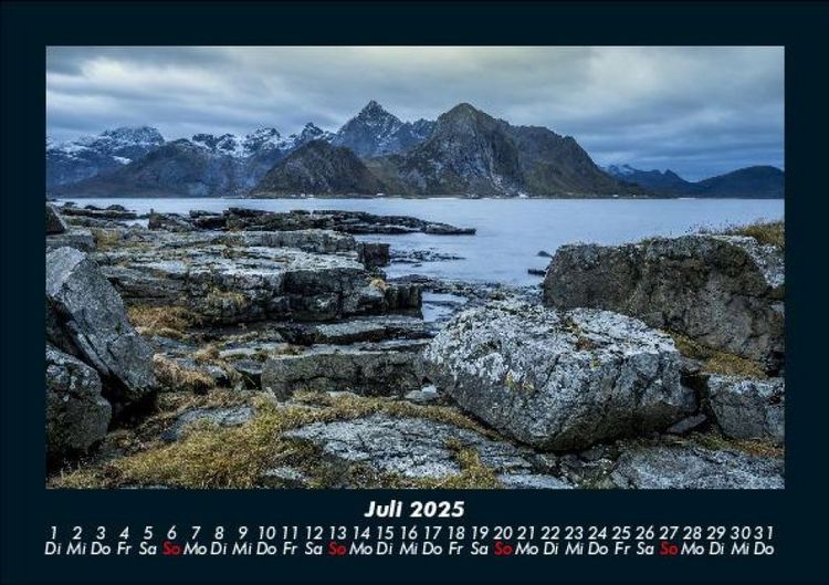 Produktbild: Berge 2025 Fotokalender DIN A5