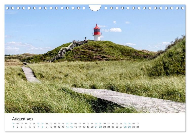 Produktbild: Amrum: Natur und Freiheit (Wandkalender 2027 DIN A4 quer), CALVENDO Monatskalender