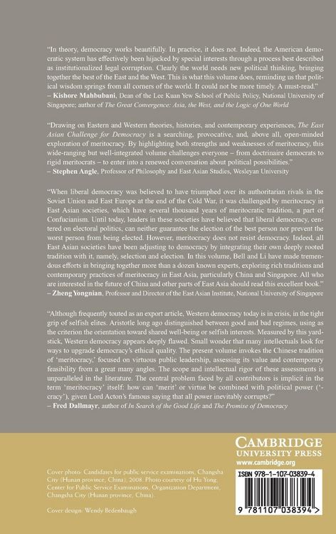 Produktbild: The East Asian Challenge for Democracy