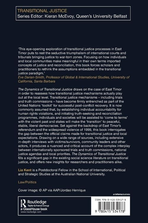 Produktbild: The Dynamics of Transitional Justice