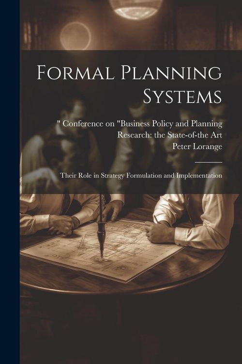Produktbild: Formal Planning Systems