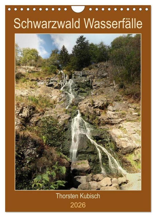 Produktbild: Schwarzwald Wasserf&auml;lle (Wandkalender 2026 DIN A4 hoch), CALVENDO Monatskalender
