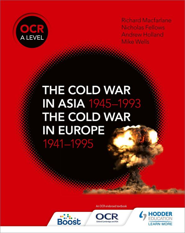 Produktbild: OCR A Level History: The Cold War in Asia 1945-1993 and the Cold War in Europe 1941-1995