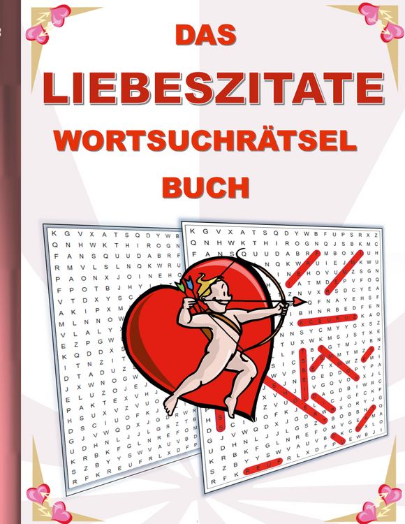 Produktbild: DAS LIEBESZITATE WORTSUCHR&Auml;TSEL BUCH