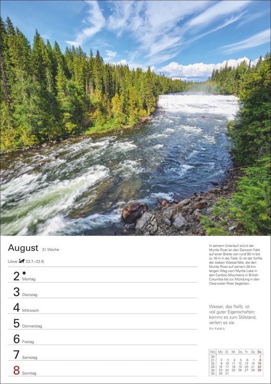 Produktbild: Kanada Wochenplaner 2027 - Eine Reise in 53 Bildern