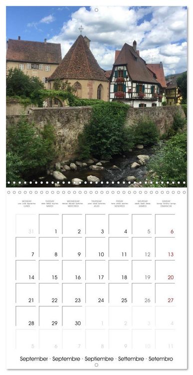 Produktbild: France Alsace (Wall Calendar 2026 12 &times; 12 Inch) CALVENDO 12 Month Wall Calendar
