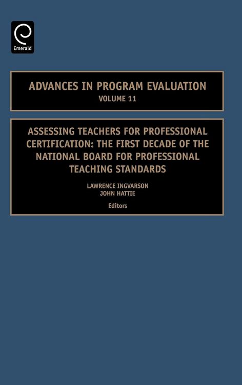 Produktbild: Assessing Teachers for Professional Certification
