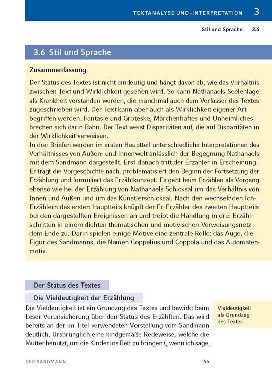 Produktbild: Der Sandmann von E.T.A. Hoffmann