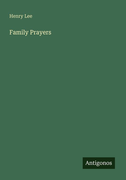 Produktbild: Family Prayers