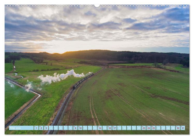 Produktbild: Momente von oben (hochwertiger Premium Wandkalender 2026 DIN A2 quer), Kunstdruck in Hochglanz