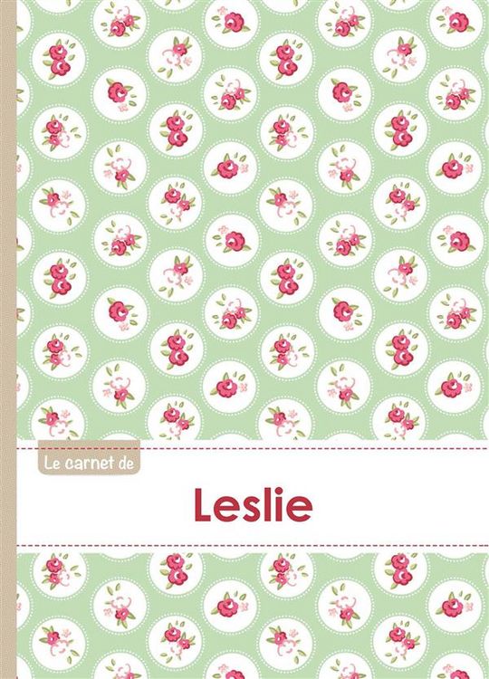 Produktbild: Le carnet de leslie lignes, 96p,