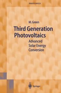 Produktbild: Third Generation Photovoltaics