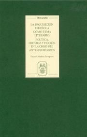 Produktbild: La Inquisici&oacute;n Espa&ntilde;ola Como Tema Literario