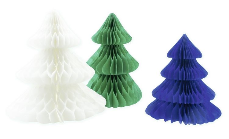 Produktbild: URSUS Basispapiere Wabenpapier Weihnachten, 22,5 x 32,5 cm, 6 Blatt