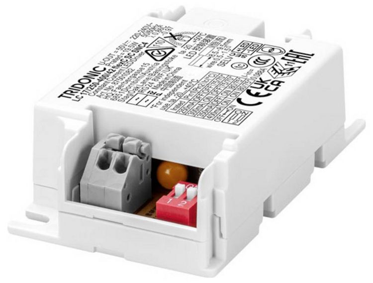 Produktbild: Tridonic LC 17W 250-400mA flexC SC SNC4 LED-Treiber 16.8W 0.4A 24 - 42V 1St.