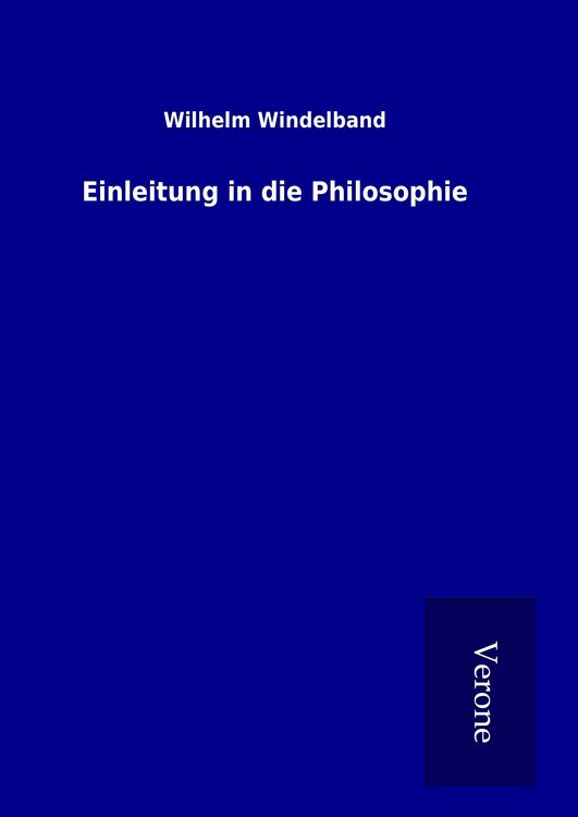Produktbild: Einleitung in die Philosophie