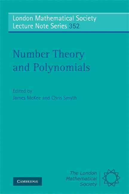 Produktbild: Number Theory and Polynomials