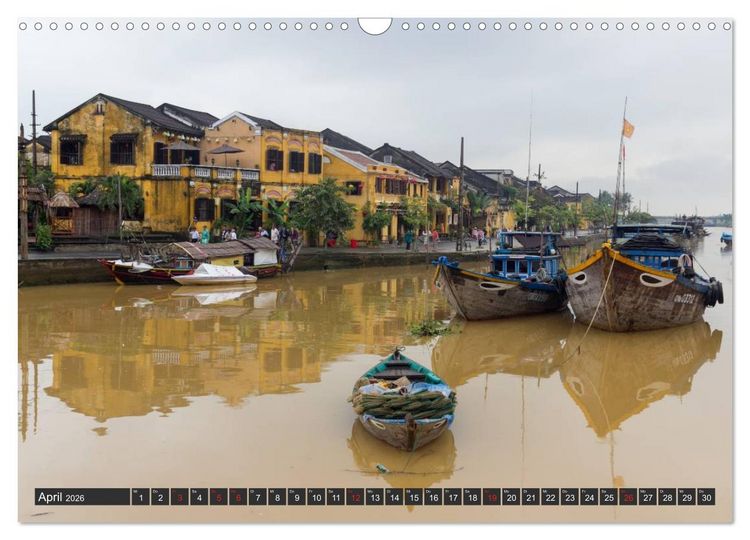 Produktbild: Vietnam - Zwischen Mekong und Halong Bucht (Wandkalender 2026 DIN A3 quer), CALVENDO Monatskalender