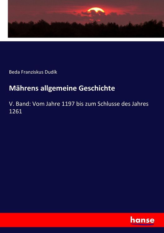 Produktbild: M&auml;hrens allgemeine Geschichte
