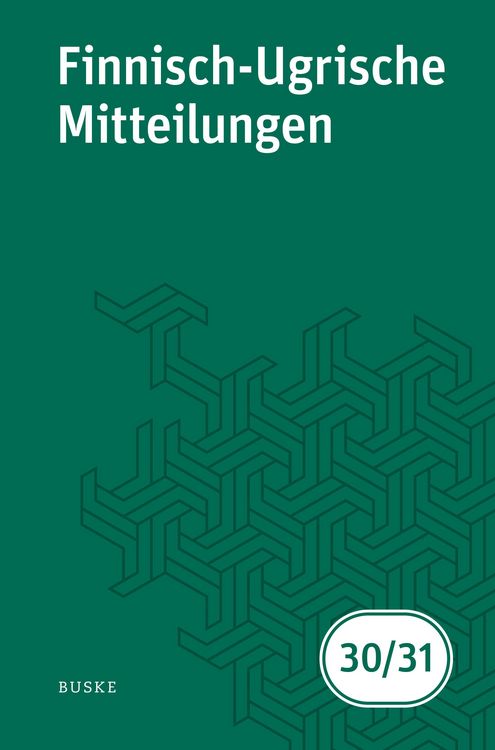 Produktbild: Finnisch-Ugrische Mitteilungen Band 30/31