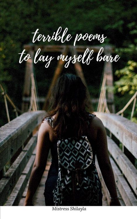Produktbild: Terrible poems to lay myself bare