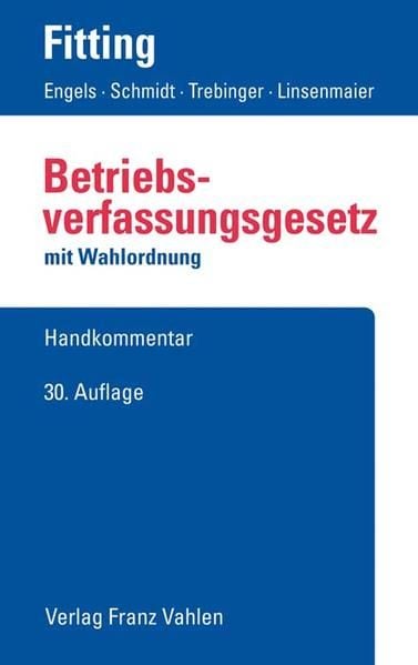 Produktbild: Betriebsverfassungsgesetz