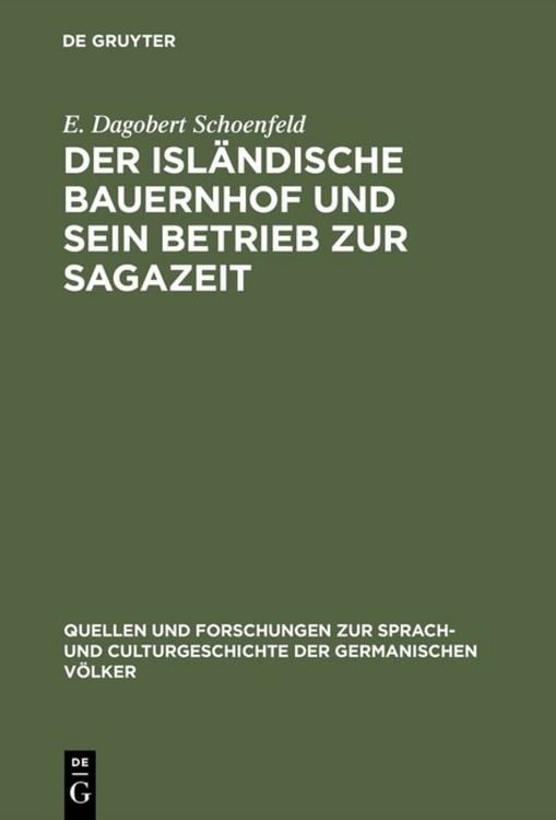 Produktbild: Der isl&auml;ndische Bauernhof und sein Betrieb zur Sagazeit