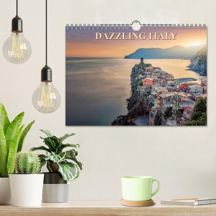 Produktbild: Dazzling Italy (Wall Calendar 2027 DIN A4 landscape), CALVENDO 12 Month Wall Calendar