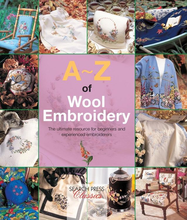 Produktbild: A-Z of Wool Embroidery
