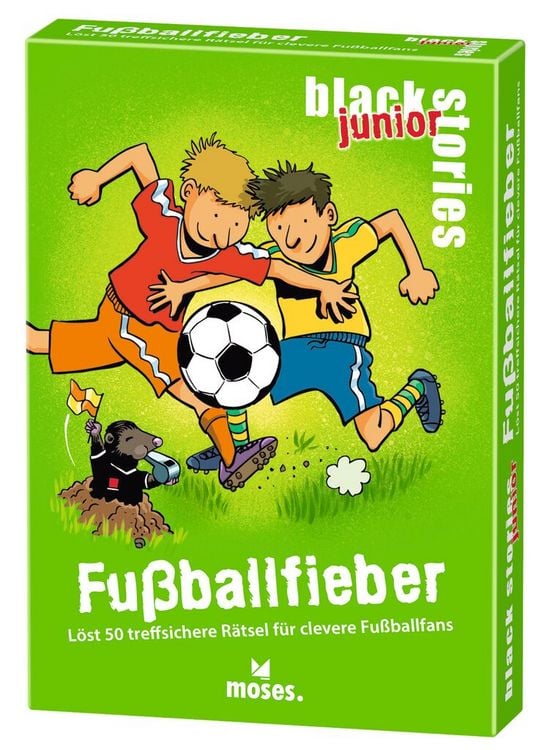 Produktbild: black stories junior Fu&szlig;ballfieber