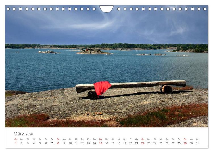 Produktbild: Meine Lieblingspl&auml;tze in S&uuml;dschweden (Wandkalender 2026 DIN A4 quer), CALVENDO Monatskalender
